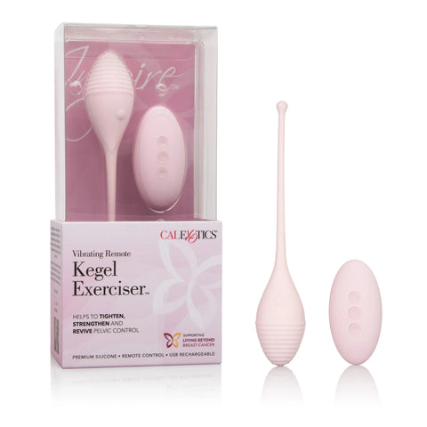 Inspire Vibrating Remote-Controlled Silicone Kegel Exerciser Pelvic Floor Trainer > Sex Toys For Ladies > Kegel Exercise