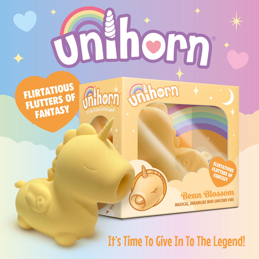 Unihorn Bean Blossom Flickering Tongue Unicorn Vibe – Playful Vibrator Secondary image