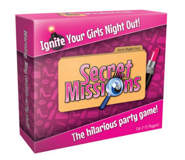 Secret Missions Girlie Nights Party Game For Adults Default Title Games