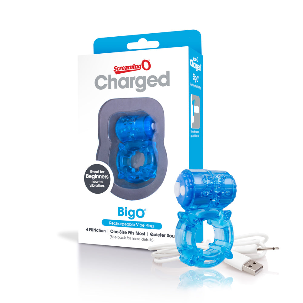 Screaming O Charged BigO – Rechargeable Silicone Vibrating Cock Ring > Cock Ring > Vibrating