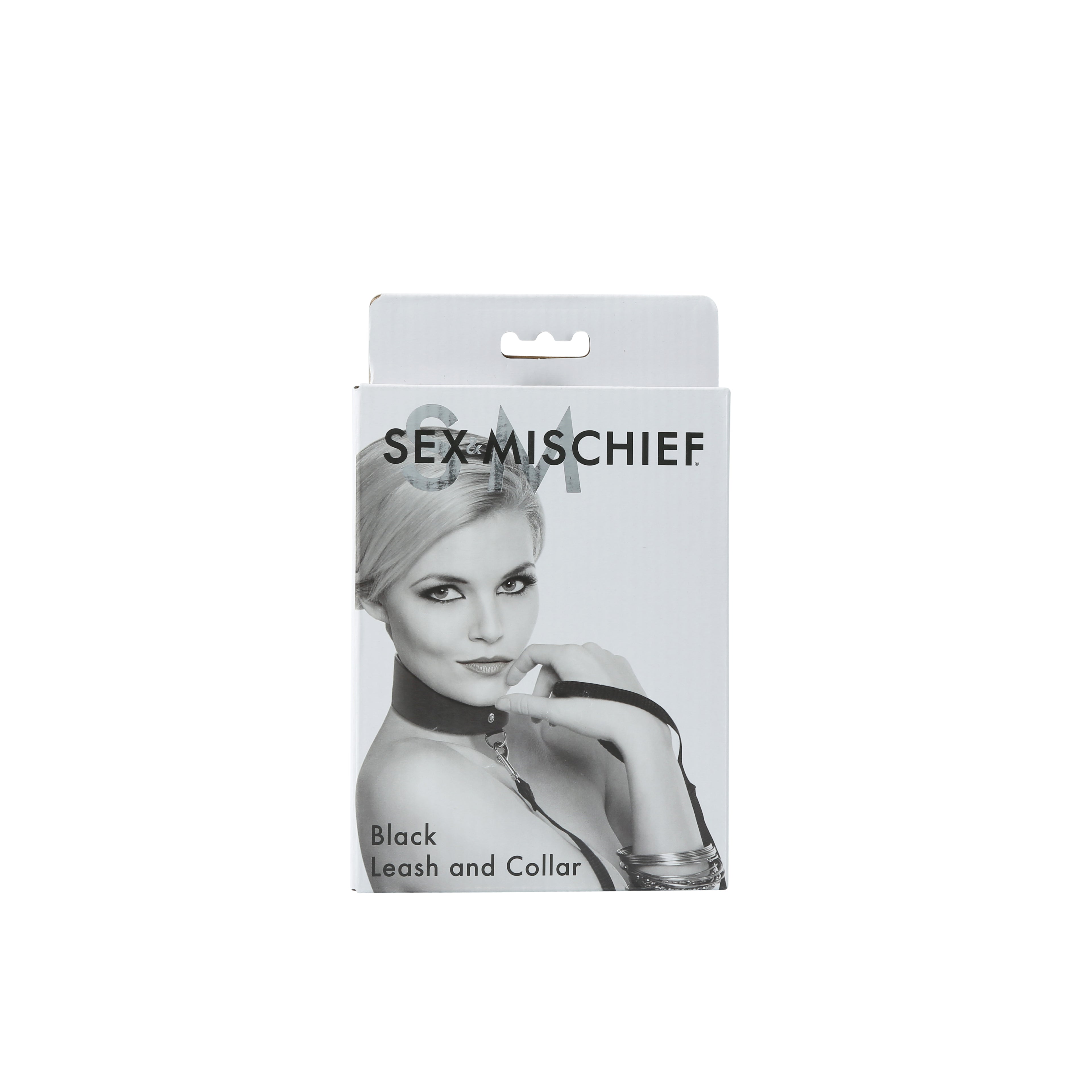 Sex and Mischief Adjustable Leash and Collar Set – Soft Adjustable Bondage Set Black > Bondage Gear > Collars & Leashes