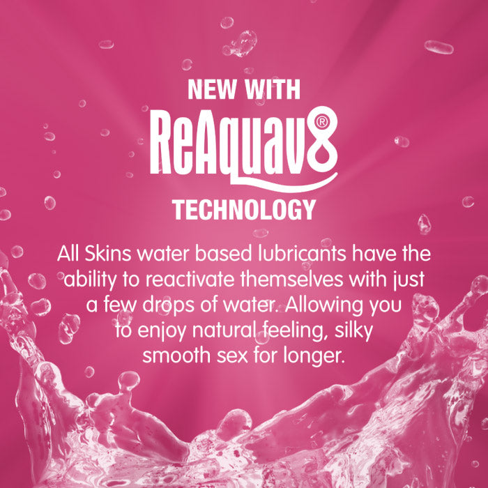 Skins Excite Tingling Water-Based Lubricant 4.4oz Personal Lubricant > Lube > Water Based