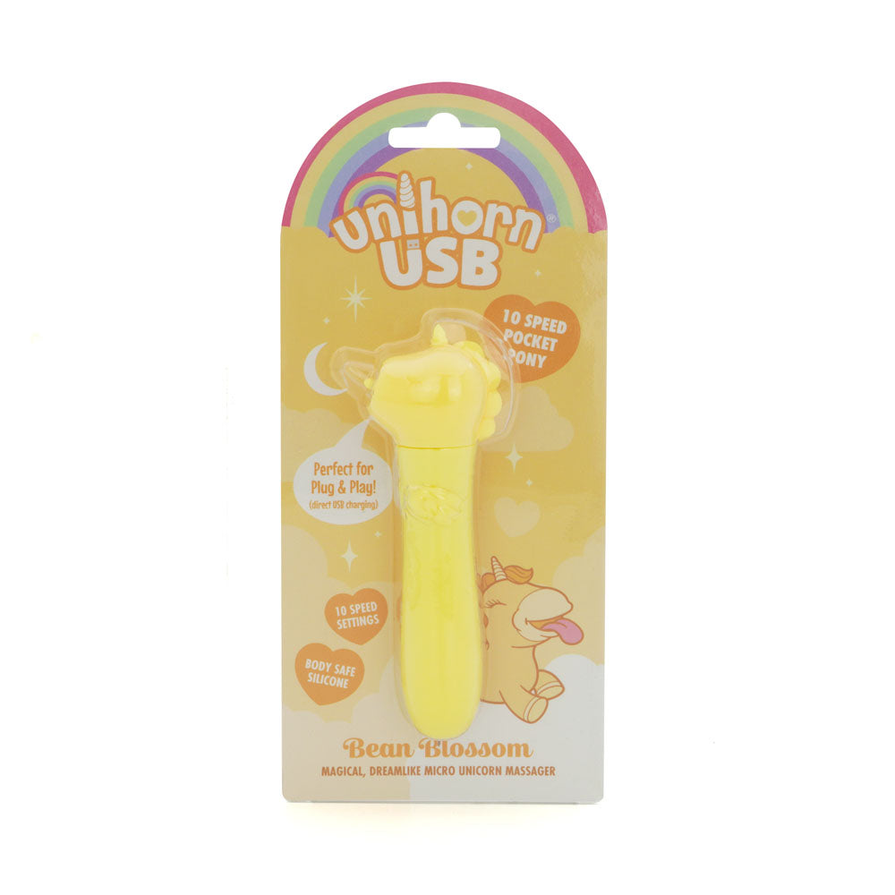 Unihorn USB Bullet – Rechargeable 10-Speed Silicone Vibrator > Vibrators > Ladies > Clitoral Vibrators and Stimulators