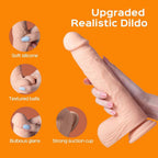 Kenzo App Controlled 9.5 Inch Large Realistic Thrusting Dildo > Dildos > Large Dildos