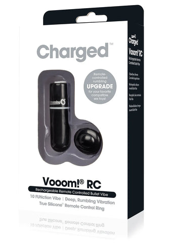 Screaming O Charged Vooom Remote-Controlled Rechargeable Bullet Vibrator with 10 Functions > Sex Toys For Ladies > Clitoral Vibrators and Stimulators