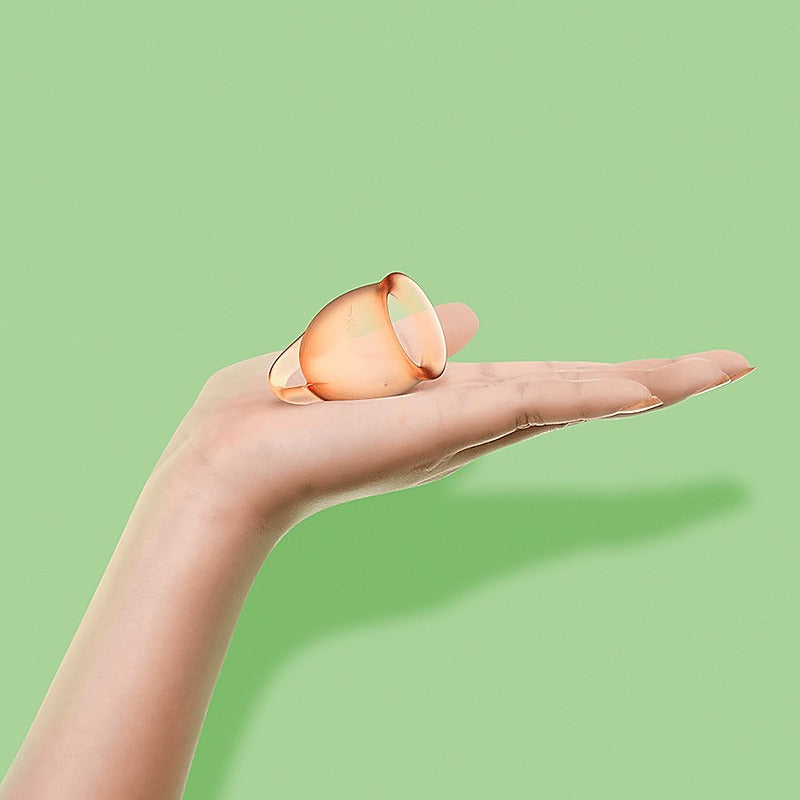 Satisfyer Feel Confident Menstrual Cup Kit Orange – Medical Grade Silicone Two Sizes > Essentials > Menstrual Products