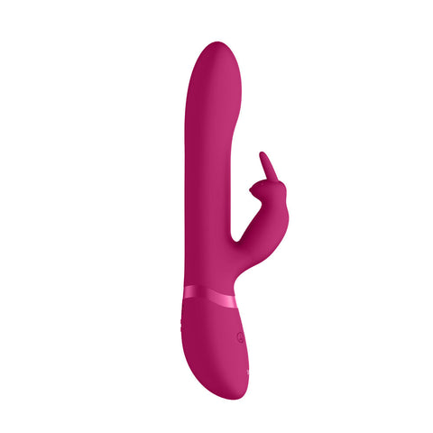 Vive Amoris Pink Rabbit Vibrator With Stimulating Beads Default Title VIBRATORS-RABBIT
