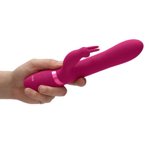 Vive Amoris Pink Rabbit Vibrator With Stimulating Beads VIBRATORS-RABBIT