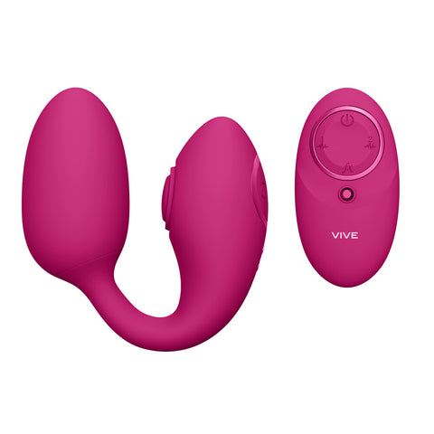 Vive Aika Pulse Wave Vibrating Love Egg With Remote Default Title > Sex Toys For Ladies > Vibrating Eggs