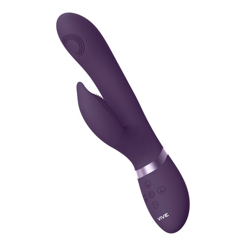 Vive AIMI 3x Motor Swinging Rabbit - 22.3 cm USB Rechargeable Rabbit Vibrator VIBRATORS-RABBIT