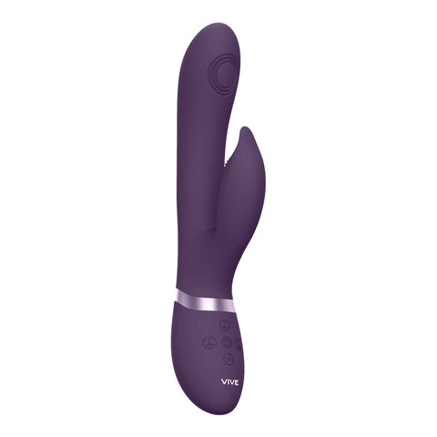 Vive AIMI 3x Motor Swinging Rabbit - 22.3 cm USB Rechargeable Rabbit Vibrator VIBRATORS-RABBIT