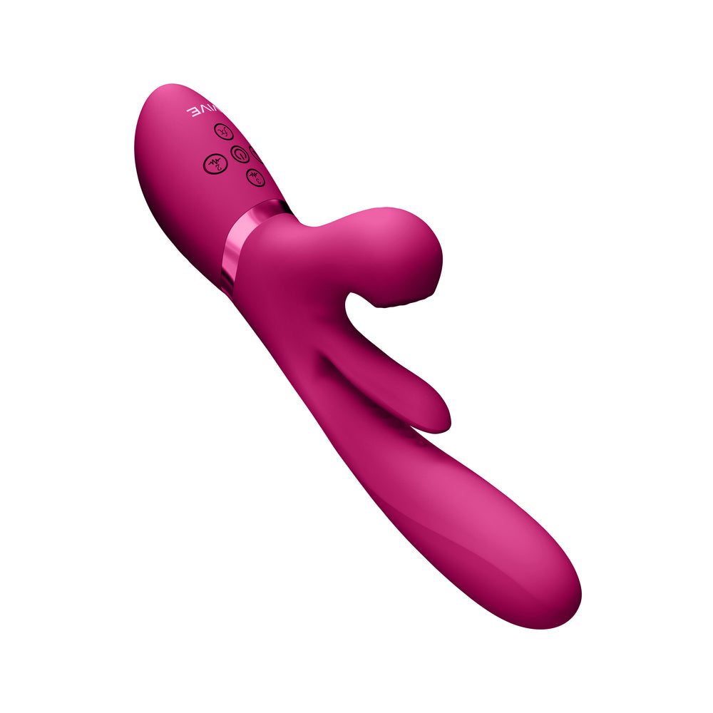 Vive Kura Triple Action G Spot And Shaft Stimulator VIBRATORS-RABBIT
