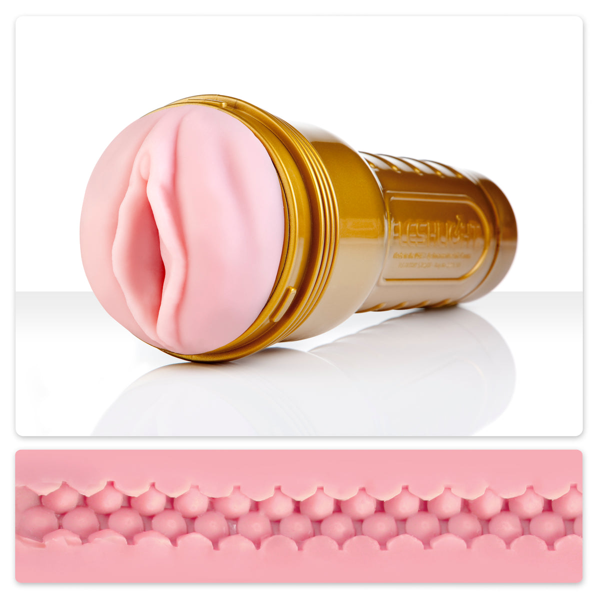 Fleshlight STU Stamina Training Unit Pink Vagina Masturbator > Sex Toys For Men > Masturbators > Manual