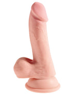 Pipedream King Cock Plus 6.5 Inch Triple Density Silicone Dildo with Balls > Dildos > Realistic Dildos