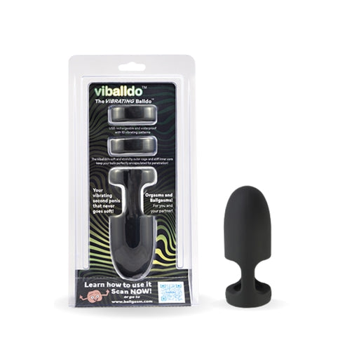 Viballdo The Vibrating Balldo – Silicone Cage 5 Inch Length 2 Inch Diameter Ball Dildo > Bondage Gear > Male Chastity