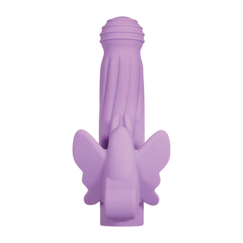 Evolved Lilac Desires Silicone Rechargeable Butterfly Kit (Lilac) – Silicone Vibrator Kit > Sex Toys > Sex Kits