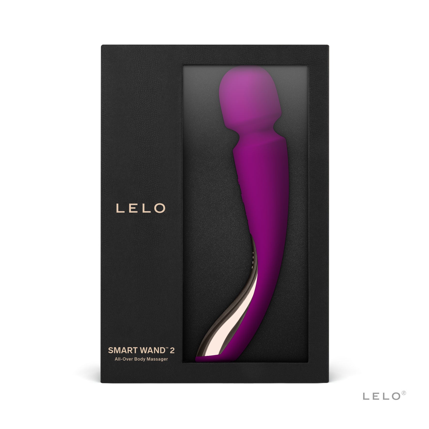 Lelo Smart Wand 2 (Med Deep Rose) – Powerful Massager > Sex Toys > Massage Wands