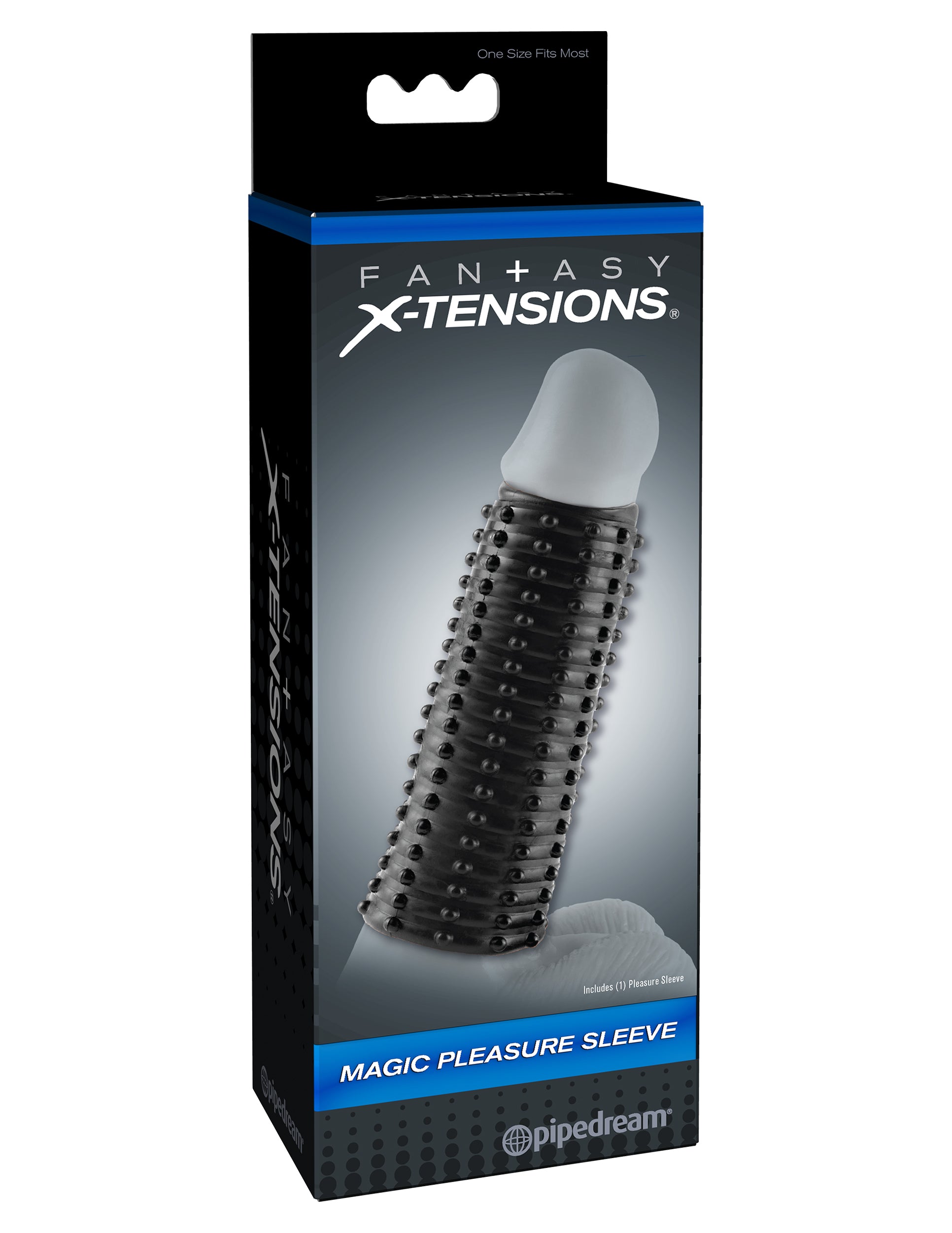 Pipedream Fantasy X-tensions Magic Pleasure Sleeve – Textured Stroker Sleeve