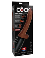 Pipedream King Cock Plus 7.5 Inch Thrusting Cock with Balls Vibrator > Dildos > Thrusting Dildos