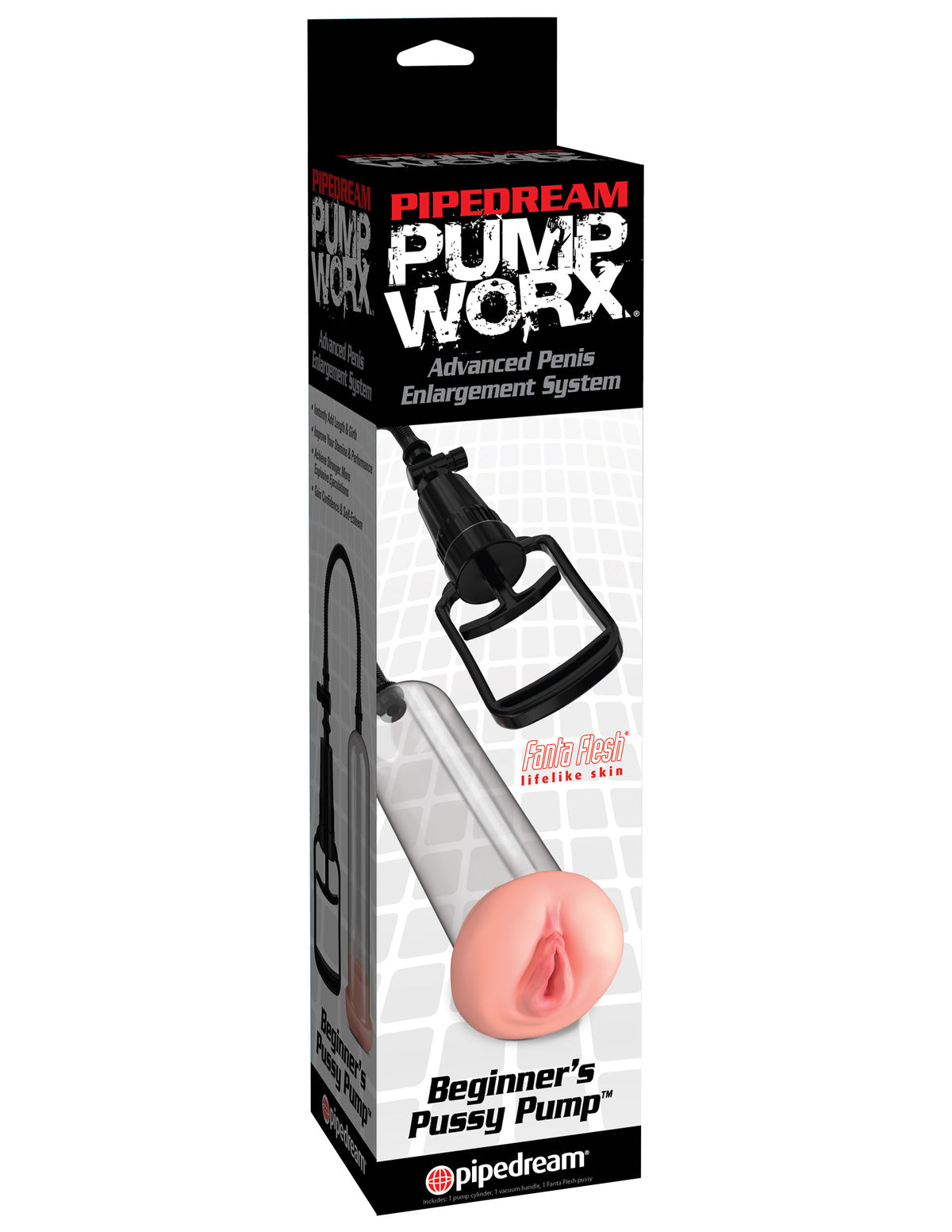 Pump Worx Beginner Pussy Pump with Vagina Sleeve – Penis Pump > Pumps > Penis Pumps