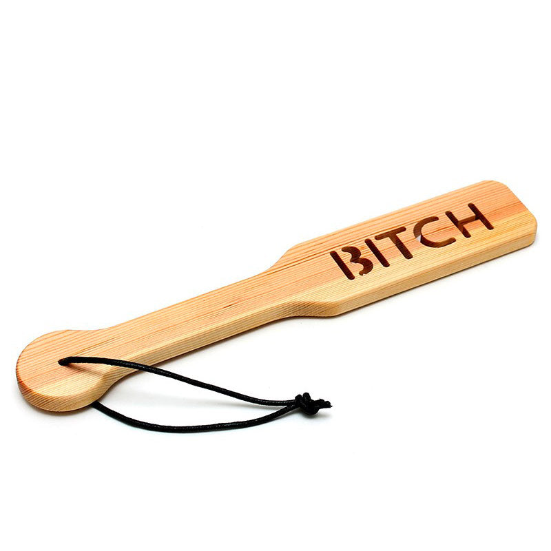 Wooden Spanking Paddle Firm Finish For Intense Play Secondary image