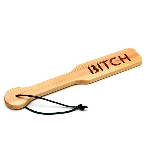 Wooden Spanking Paddle Firm Finish For Intense Play > Bondage Gear > Paddles