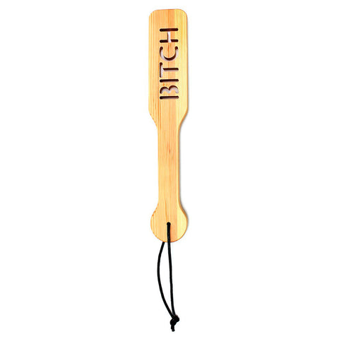 Wooden Spanking Paddle Firm Finish For Intense Play Default Title > Bondage Gear > Paddles