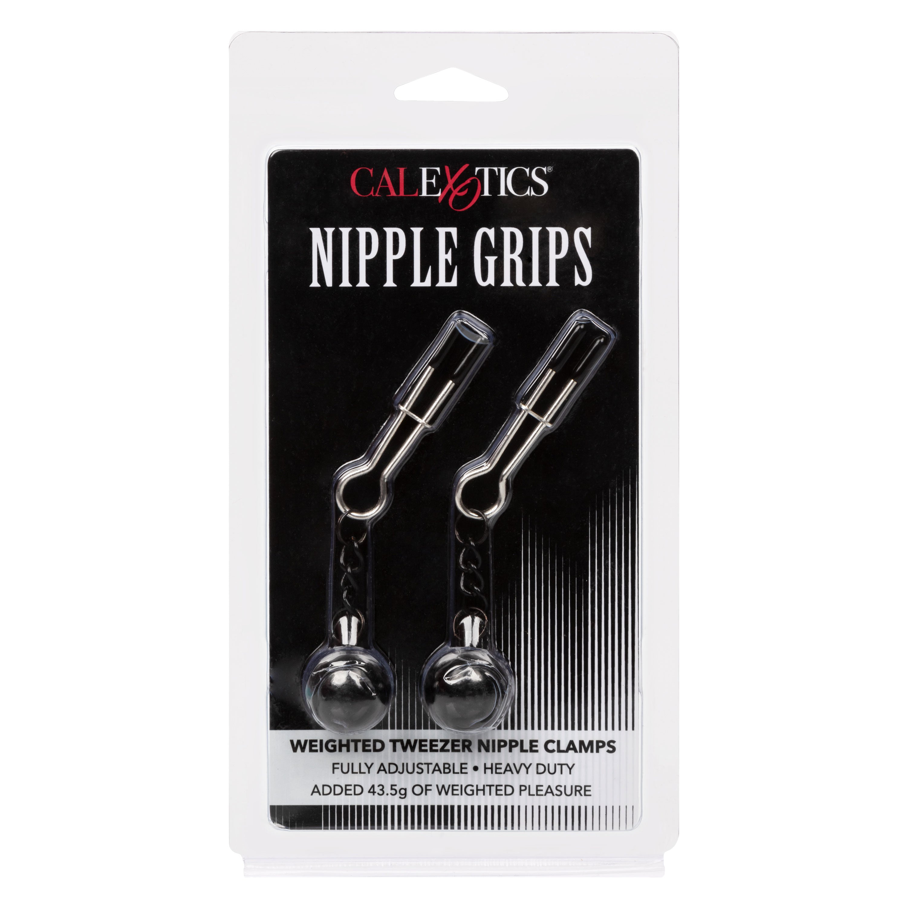 Weighted Tweezer Nipple Clamps – Fully Adjustable Nipple Grips for Precise Pressure Control > Sex Toys > Nipple Clamps