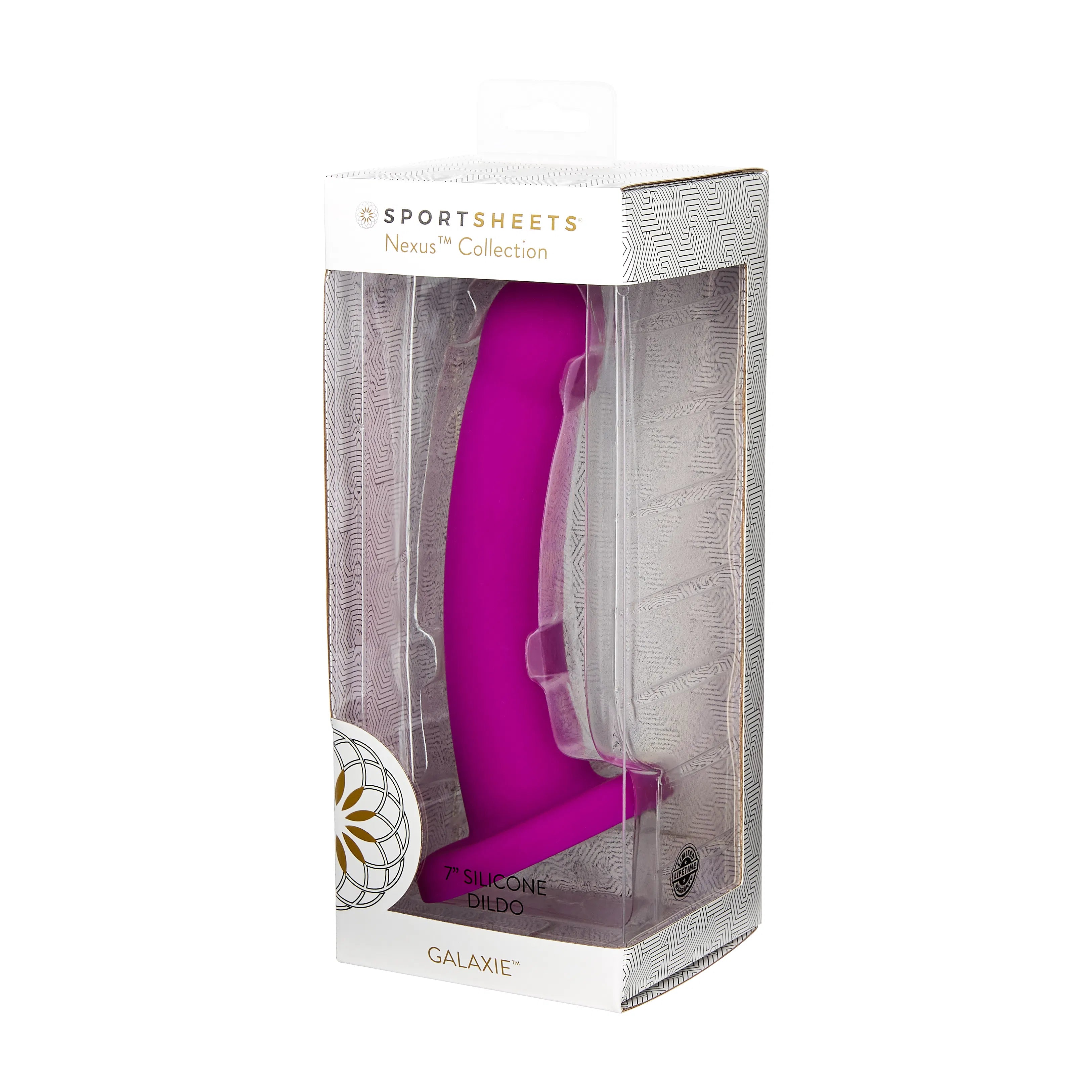 Sportsheets Merge Collection Galaxie 7-Inch Solid Silicone Dildo with Suction Cup > Dildos > Neutral Dildos