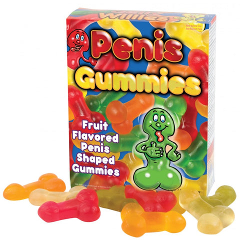 Penis Shaped Gummies – Assorted Flavors Edible Candy Gummies One Size > Novelties > Candy & Edible Items