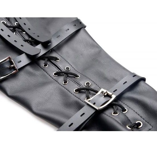 XR Strict Full Sleeve Arm Binder Restraint Leather > Bondage Gear > Restraints