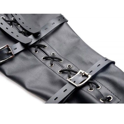 XR Strict Full Sleeve Arm Binder Restraint Leather > Bondage Gear > Restraints