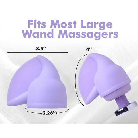 XR Wand Essentials Flutter Tip Silicone Attachment Plus > Sex Toys For Ladies > Wand Massagers and Attachments