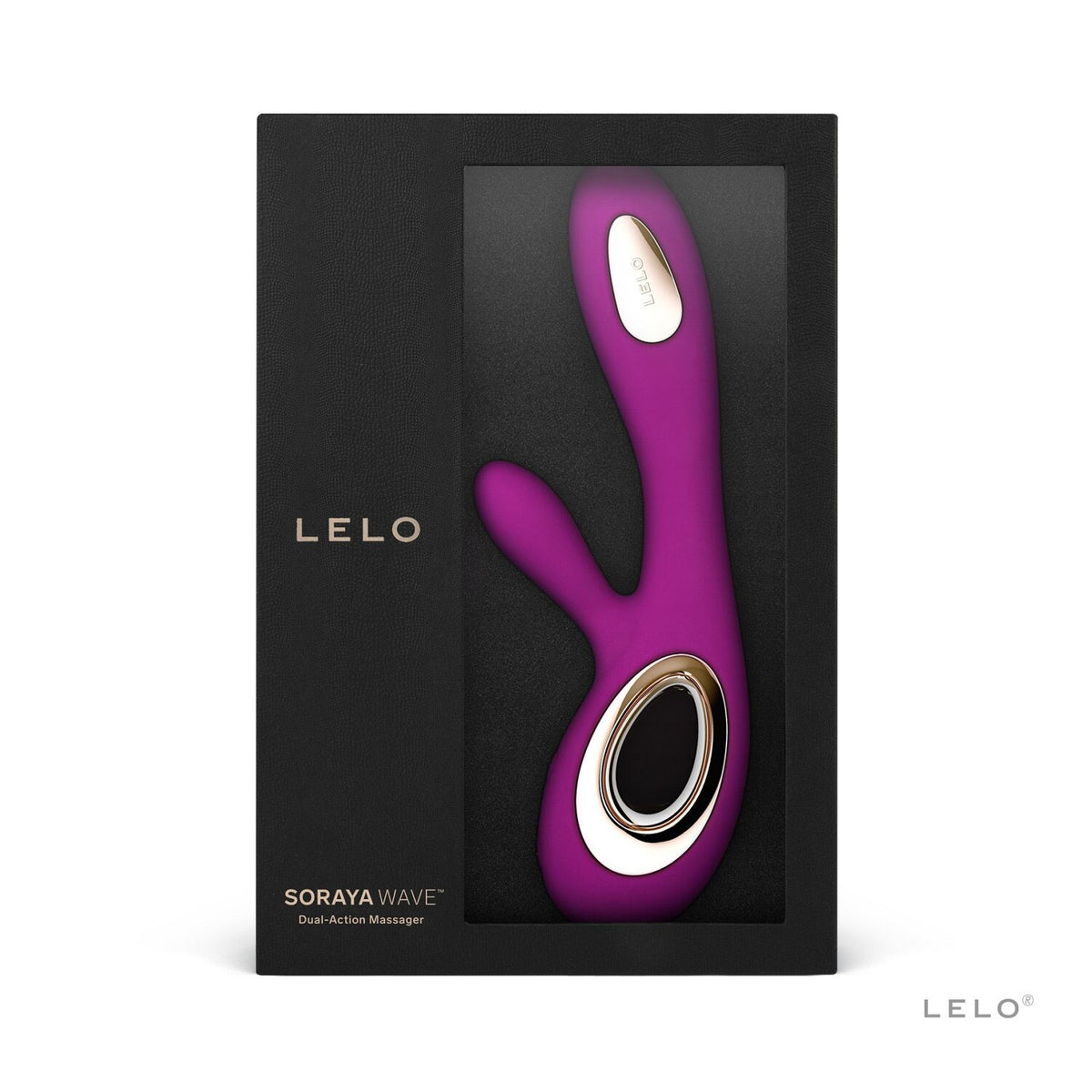 Lelo Soraya Wave Rose 8.75 Inch Luxury Dual Waterproof Vibrator > Vibrators > Ladies > Rabbit