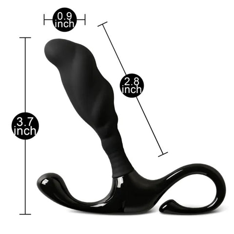 Silicone Prostate Exerciser Black > Anal Range > Prostate Massagers