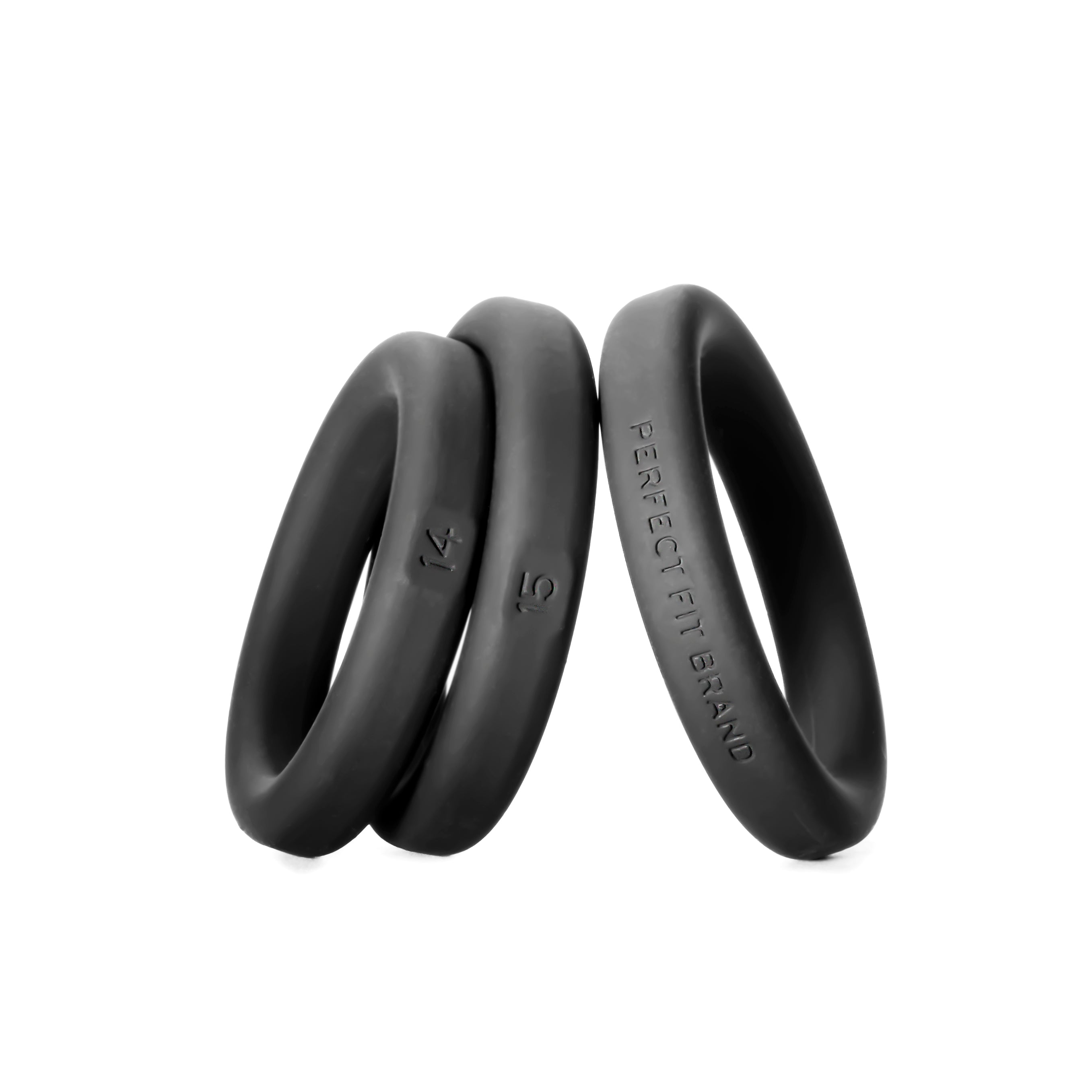 Perfect Fit XactFit Cock Ring Sizes 14 15 16 COCK RING Set
