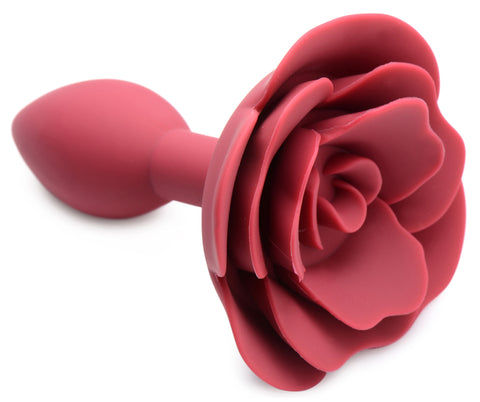 Master Series Booty Bloom Rose Anal Plug Red Butt Plugs