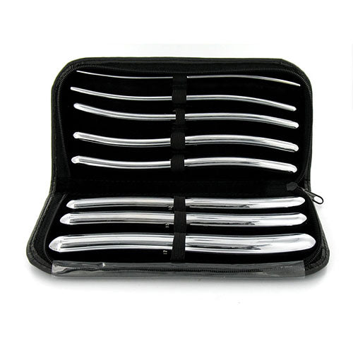Hegar 8 Inch Urethral Dilator Sound Set 3 to 19 French Default Title > Sex Toys For Men > Sounding Rods Main image