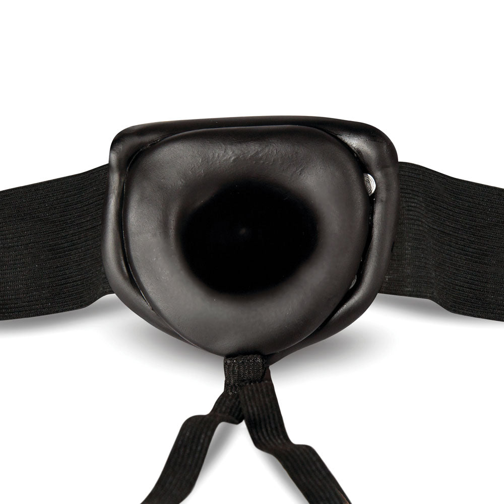 Dr. Skin Hollow Strap On (Black) 7 Inch – Hollow Strap-On Dildo Black Black > Dildos > Hollow Strap Ons