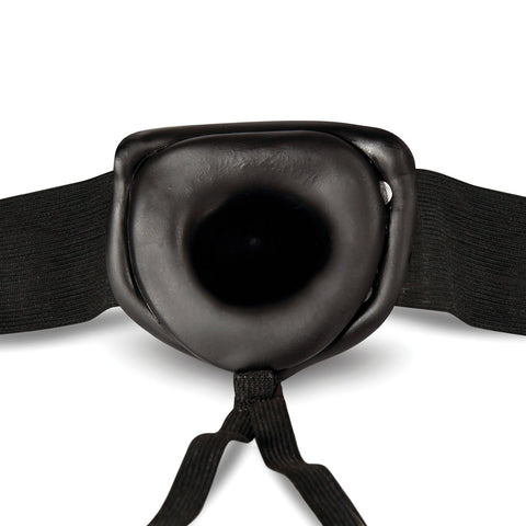 Dr. Skin Hollow Strap On (Black) 7 Inch – Hollow Strap-On Dildo Black Black > Dildos > Hollow Strap Ons