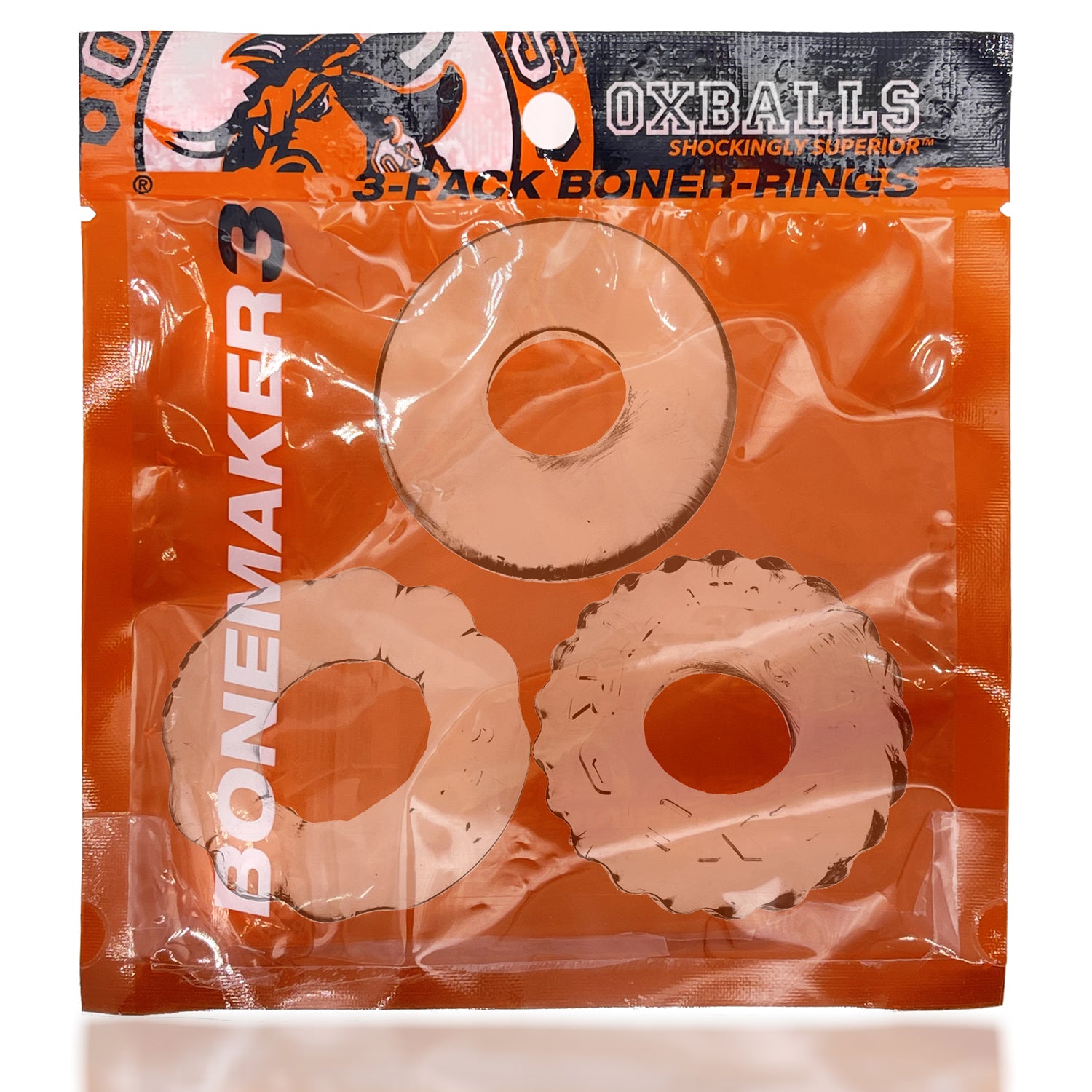Oxballs Bonemaker Cockring 3 Pack COCK RING Set