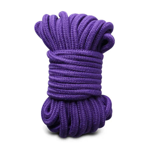 10 Metres Cotton Bondage Rope Purple Default Title Rope