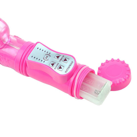 Pink Rabbit Vibrator With Thrusting Motion VIBRATORS-RABBIT