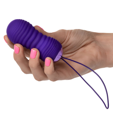 Slay ThrustMe Remote Control Ribbed Bullet Vibrator > Sex Toys For Ladies > Vibrating Eggs