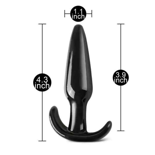 Small Tapered Black Anal Plug > Anal Range > Butt Plugs