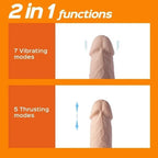 Kenzo App Controlled 9.5 Inch Large Realistic Thrusting Dildo > Dildos > Large Dildos