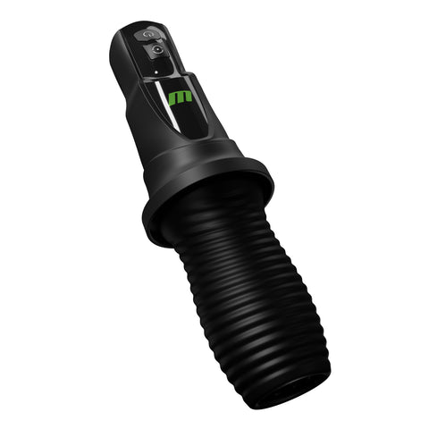 M For Men 3rd Base Oral Stroker Black Ergonomic Handle Adult Intimacy Toy > Sex Toys For Men > Masturbators > Vibrating
