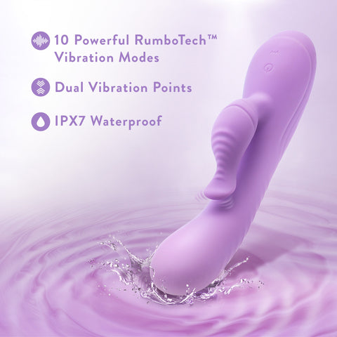 Blush - Evelyn - Purple VIBRATORS-RABBIT