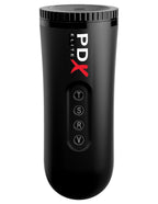 Pipedream Extreme Toyz Elite Moto Blower – Powered Suction Vibration Masturbator Black > Sex Toys For Men > Masturbators Premium