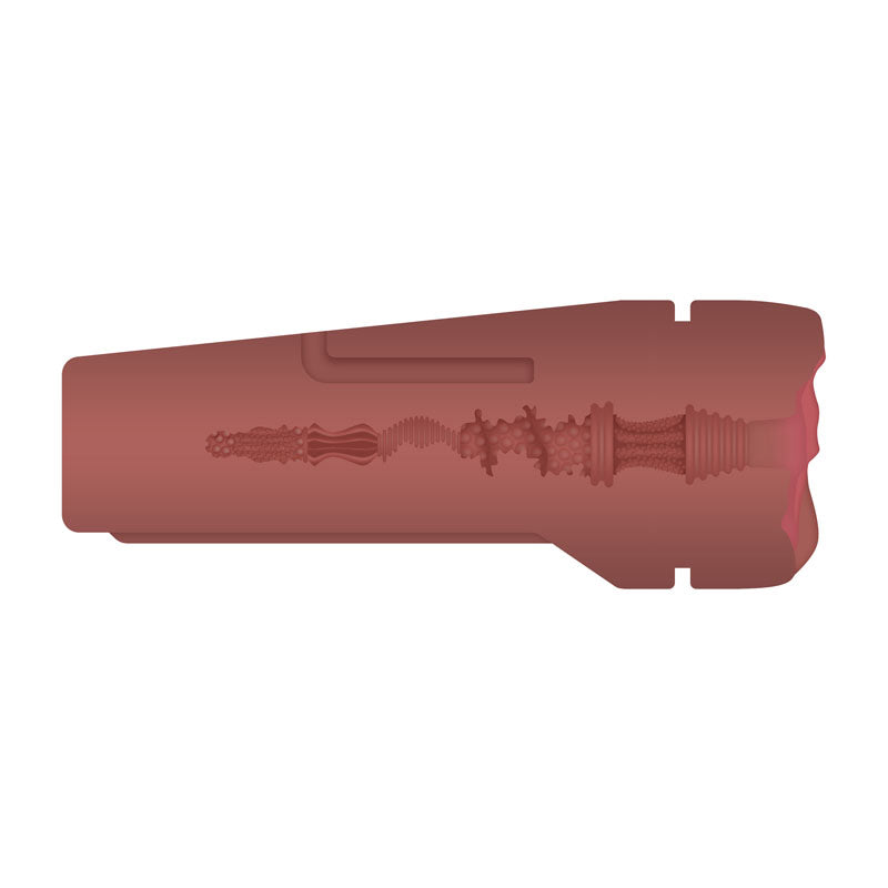 Zero Tolerance Grip It Dark Vagina Stroker Strokers - Manual